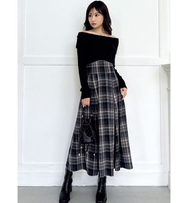 RESEXXY「ハイウエストコルセットスカート」|スカート|