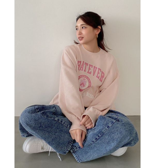 dazzlin「【CanCamタイアップ】カーブラインデニムパンツ」|デニム|