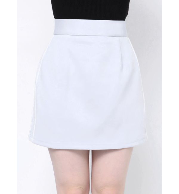 dazzlin「サイドラインミニスカート」|スカート|