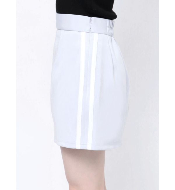 dazzlin「サイドラインミニスカート」|スカート|