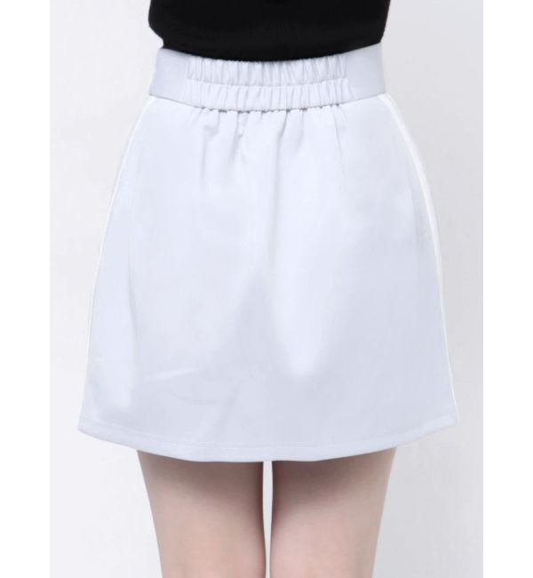 dazzlin「サイドラインミニスカート」|スカート|