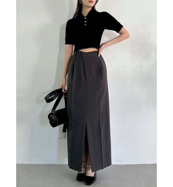 dazzlin「スラックスライクスカート」|スカート|
