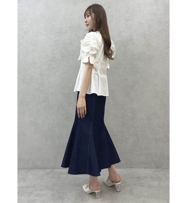 dazzlin「ステッチラインマーメイドスカート」|スカート|