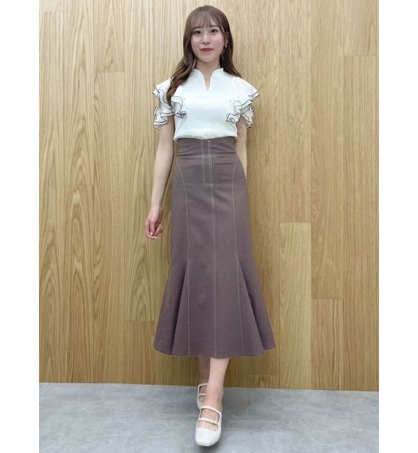 dazzlin「ステッチラインマーメイドスカート」|スカート|