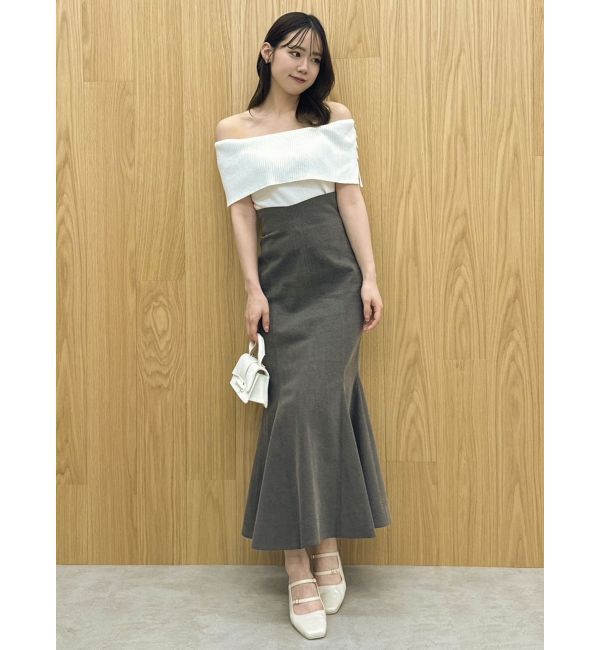 dazzlin「ステッチラインマーメイドスカート」|スカート|