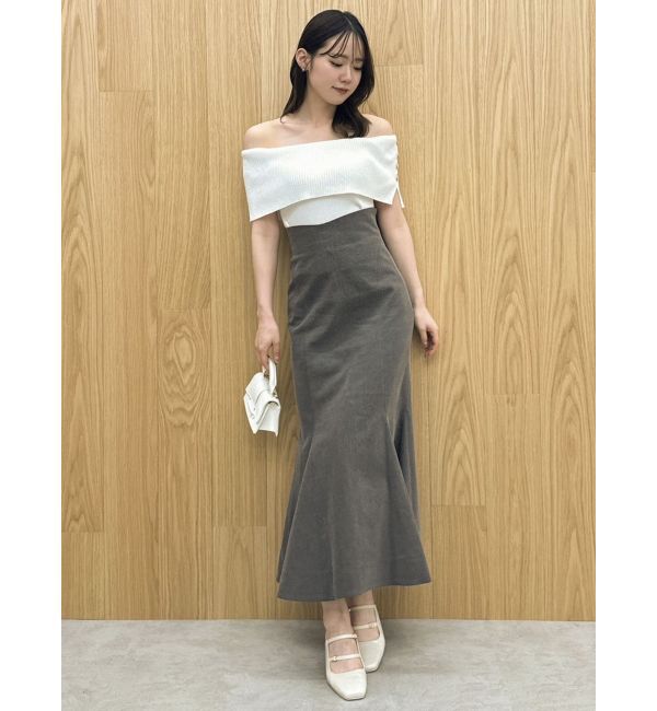 dazzlin「ステッチラインマーメイドスカート」|スカート|