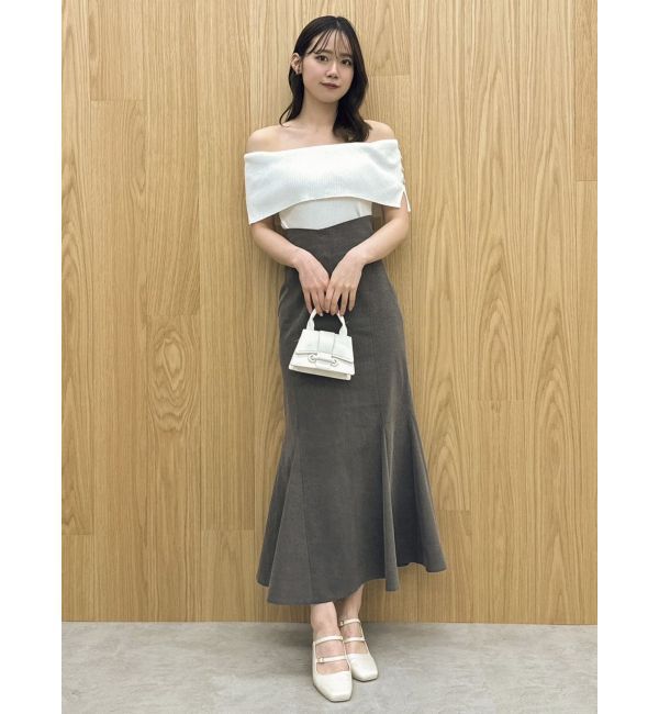 dazzlin「ステッチラインマーメイドスカート」|スカート|