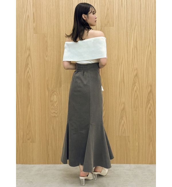 dazzlin「ステッチラインマーメイドスカート」|スカート|