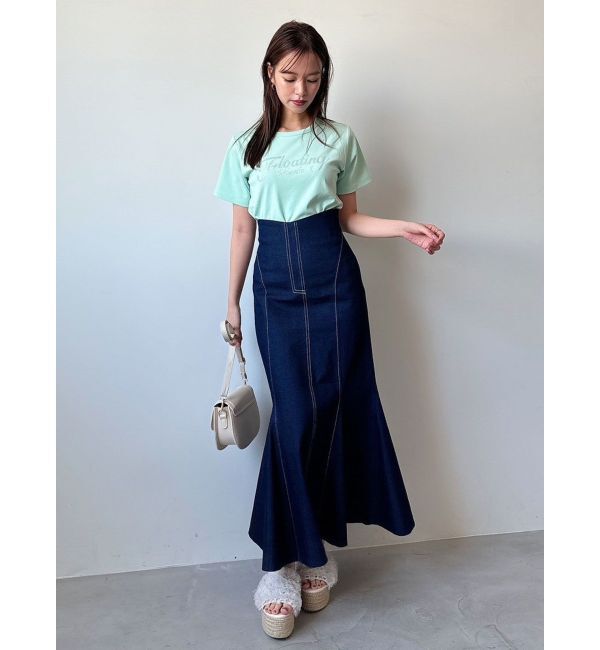 dazzlin「ステッチラインマーメイドスカート」|スカート|