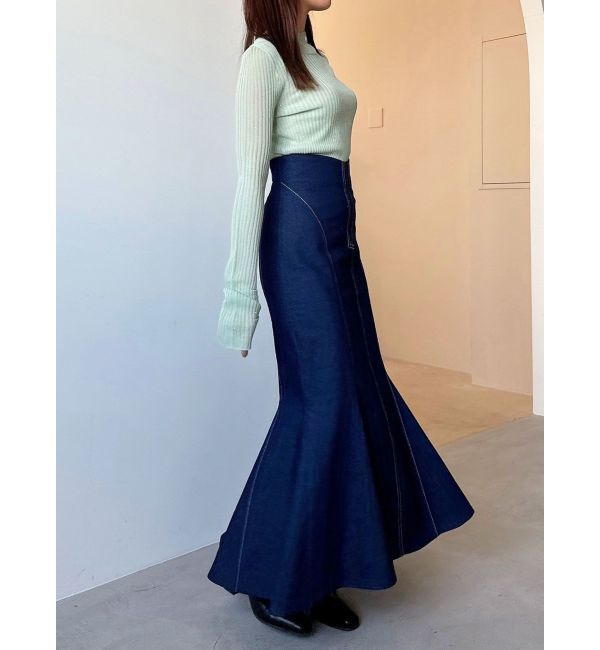 dazzlin「ステッチラインマーメイドスカート」|スカート|