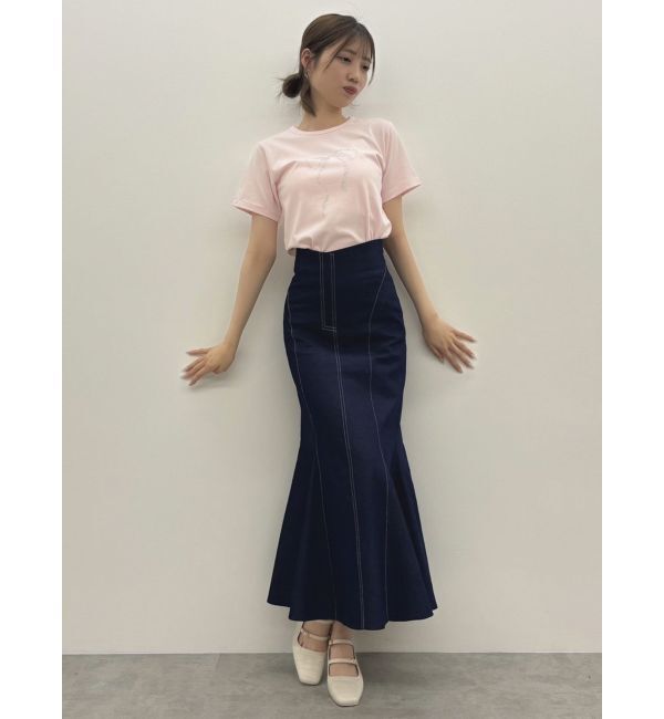 dazzlin「ステッチラインマーメイドスカート」|スカート|