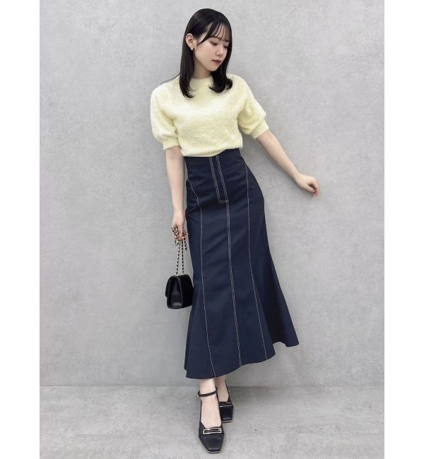 dazzlin「ステッチラインマーメイドスカート」|スカート|