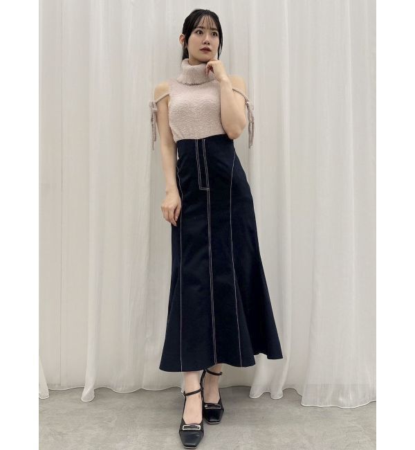 dazzlin「ステッチラインマーメイドスカート」|スカート|