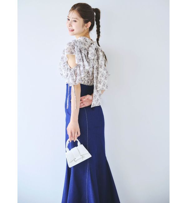 dazzlin「ステッチラインマーメイドスカート」|スカート|