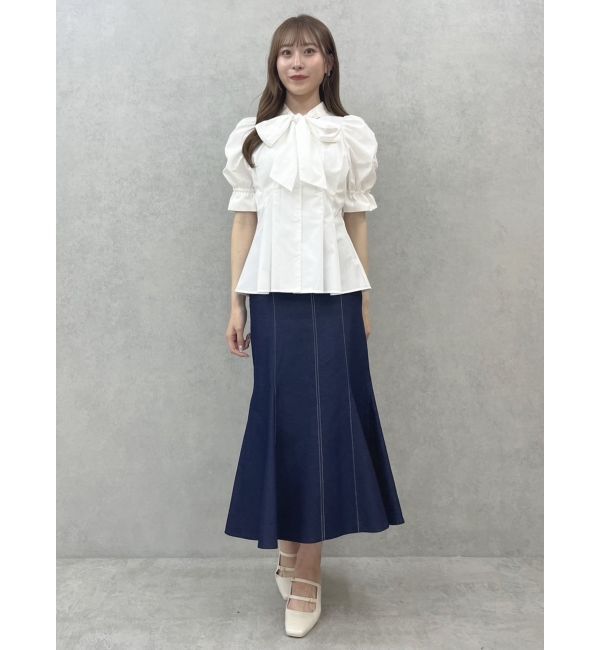 dazzlin「ステッチラインマーメイドスカート」|スカート|