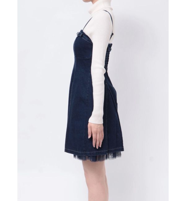 dazzlin「【SETUP】ヘムチュールベルトキャミワンピース※セットアップ対応」|ワンピース|