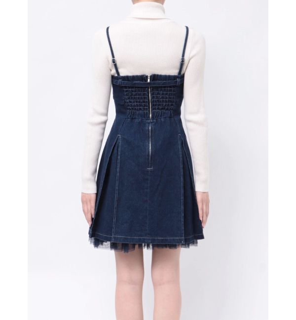 dazzlin「【SETUP】ヘムチュールベルトキャミワンピース※セットアップ対応」|ワンピース|