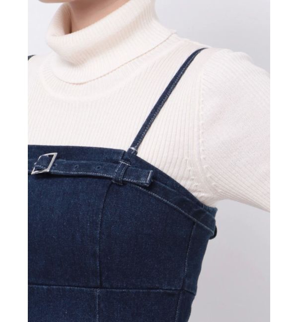 dazzlin「【SETUP】ヘムチュールベルトキャミワンピース※セットアップ対応」|ワンピース|