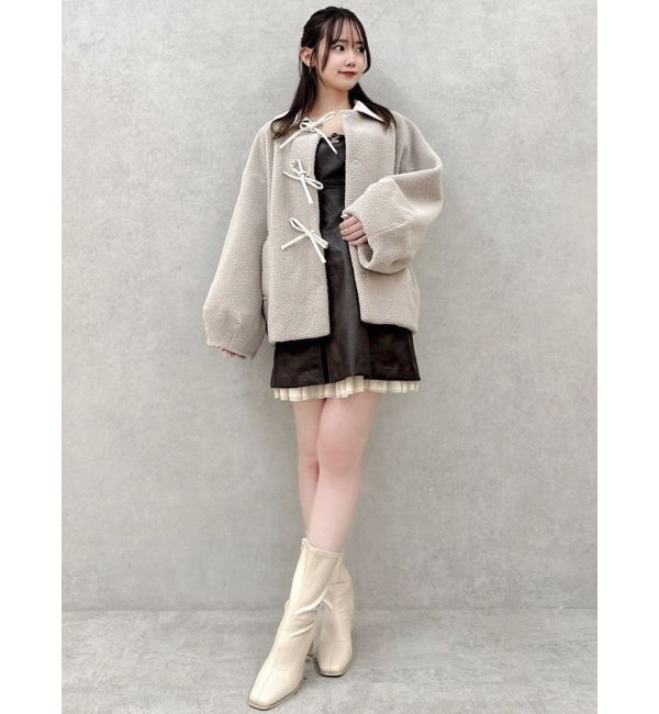 dazzlin「ヘムチュールベルトキャミワンピース」|ワンピース|