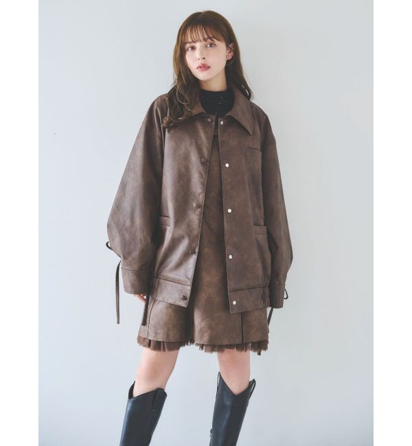 dazzlin「ヘムチュールベルトキャミワンピース」|ワンピース|