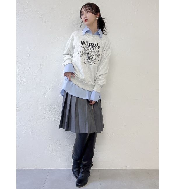 dazzlin「マルチレイヤードシャツ」|シャツ・ブラウス|