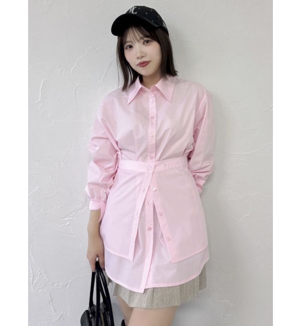 dazzlin「マルチレイヤードシャツ」|シャツ・ブラウス|