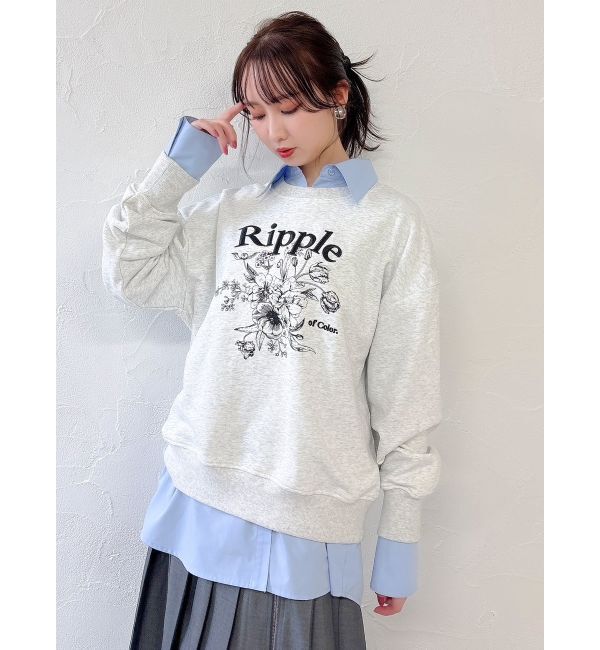 dazzlin「マルチレイヤードシャツ」|シャツ・ブラウス|