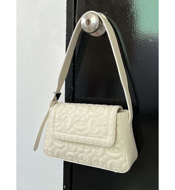 EMODA「マークキルティングバッグ」|ハンドバッグ|アイボリー
