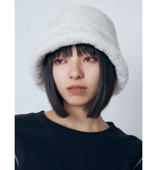EMODA「ボリュームフェイクファーハット」|ハット|