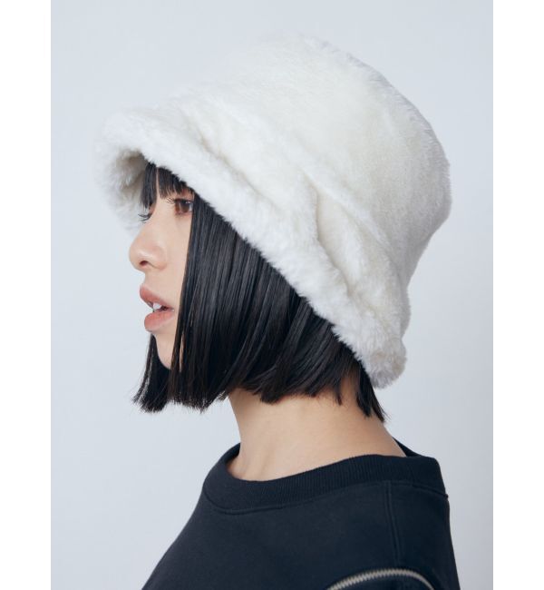 EMODA「ボリュームフェイクファーハット」|ハット|