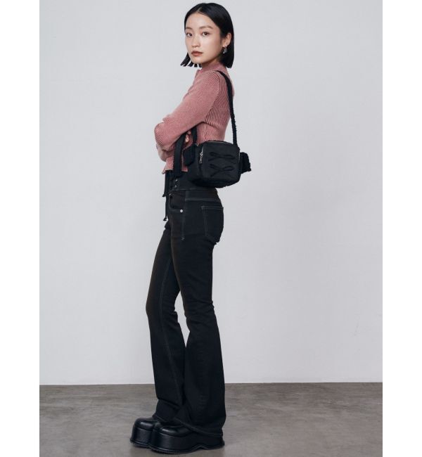 EMODA「ウォッシュリブジップニット」|ニット・セーター|