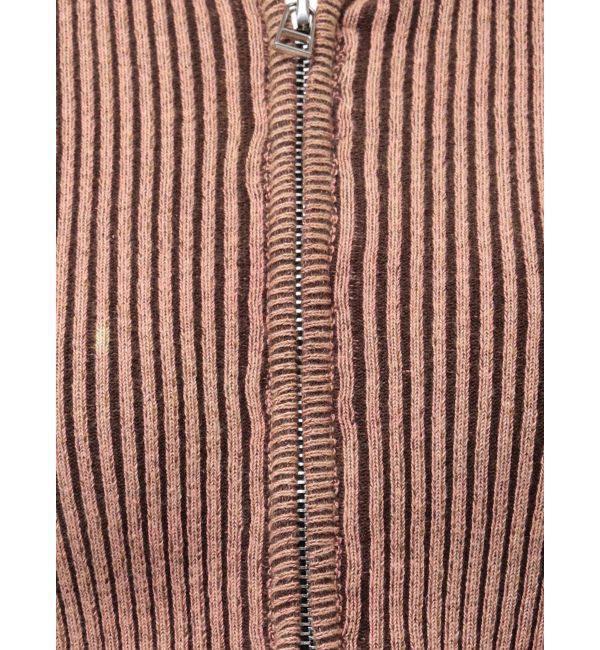 EMODA「ウォッシュリブジップニット」|ニット・セーター|