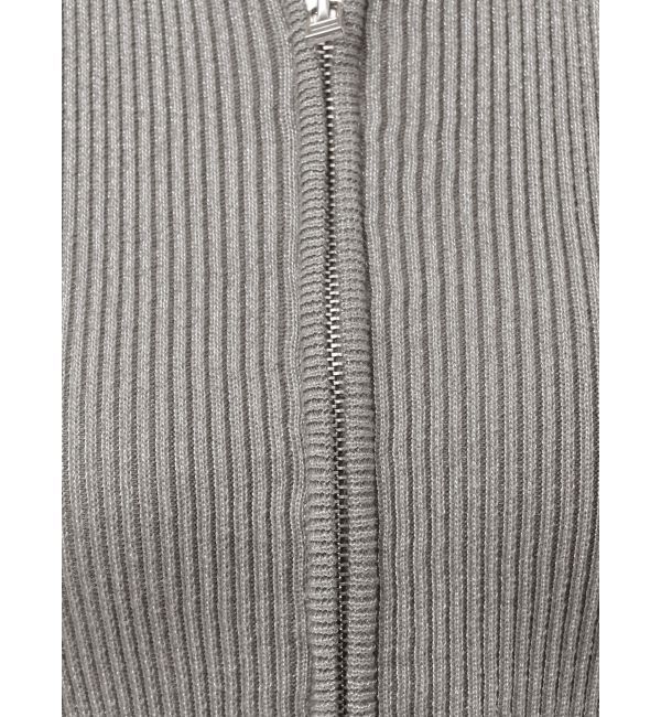 EMODA「ウォッシュリブジップニット」|ニット・セーター|