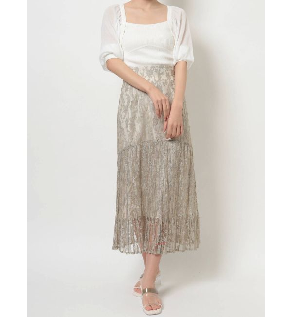 MERCURYDUO「シアースリーブ2WAYニット」|ニット・セーター|