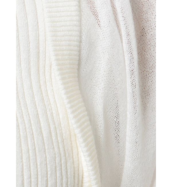 MERCURYDUO「シアースリーブ2WAYニット」|ニット・セーター|
