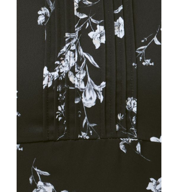 MERCURYDUO「バックノットリボンフラワーワンピース」|ワンピース|