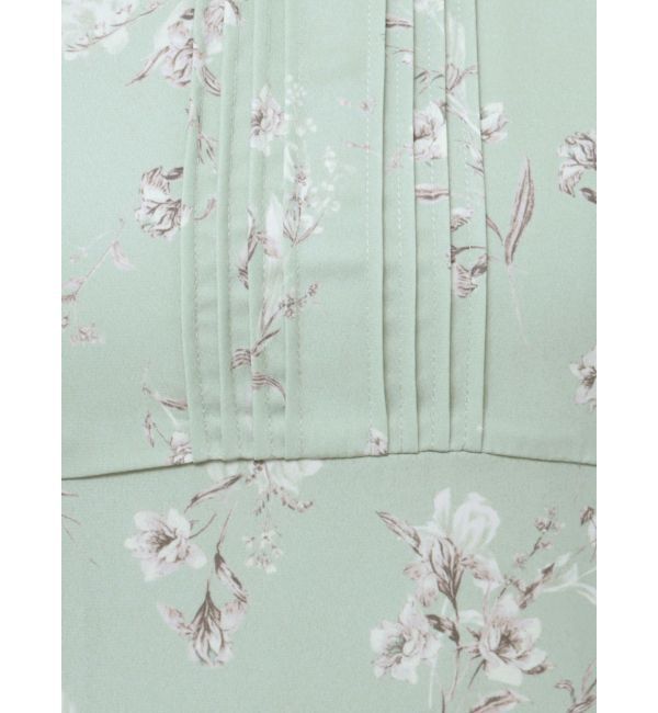 MERCURYDUO「バックノットリボンフラワーワンピース」|ワンピース|