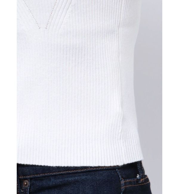 MERCURYDUO「2WAYラッフルコンパクトニット」|ニット・セーター|