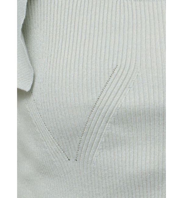 MERCURYDUO「2WAYラッフルコンパクトニット」|ニット・セーター|