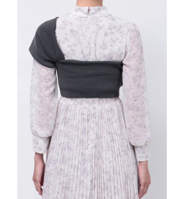 MERCURYDUO「ビッグリボンニットビスチェ」|ニット・セーター|