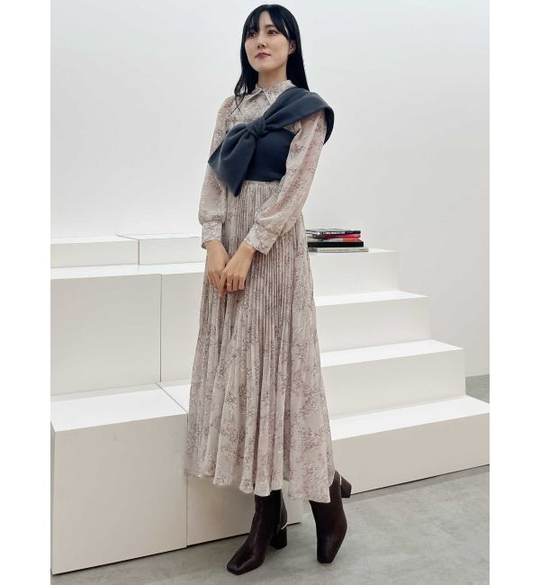 MERCURYDUO「ビッグリボンニットビスチェ」|ニット・セーター|