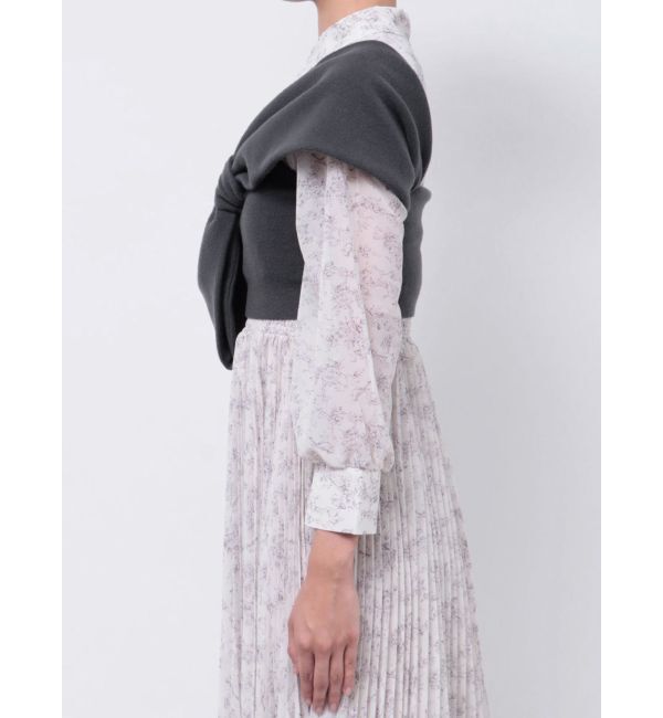 MERCURYDUO「ビッグリボンニットビスチェ」|ニット・セーター|