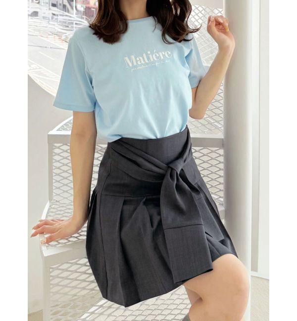 MERCURYDUO「刺繍ロゴTシャツ」|Tシャツ・カットソー|