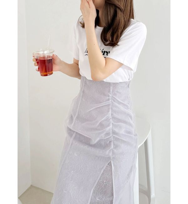 MERCURYDUO「刺繍ロゴTシャツ」|Tシャツ・カットソー|