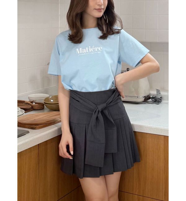 MERCURYDUO「刺繍ロゴTシャツ」|Tシャツ・カットソー|