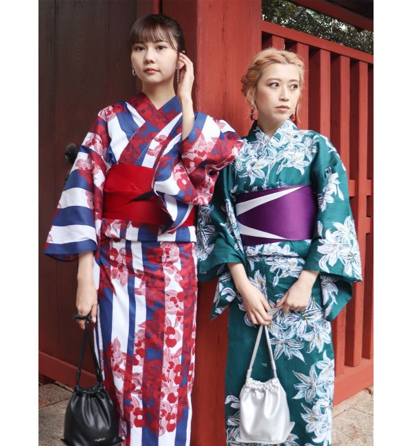 MURUA「MURUA浴衣SET【太縞に椿】」|その他|