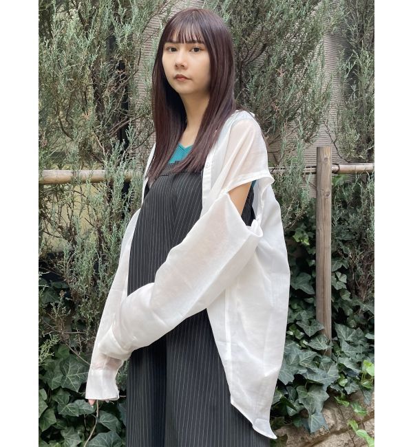 MURUA「2WAYシアーシャツ」|シャツ・ブラウス|