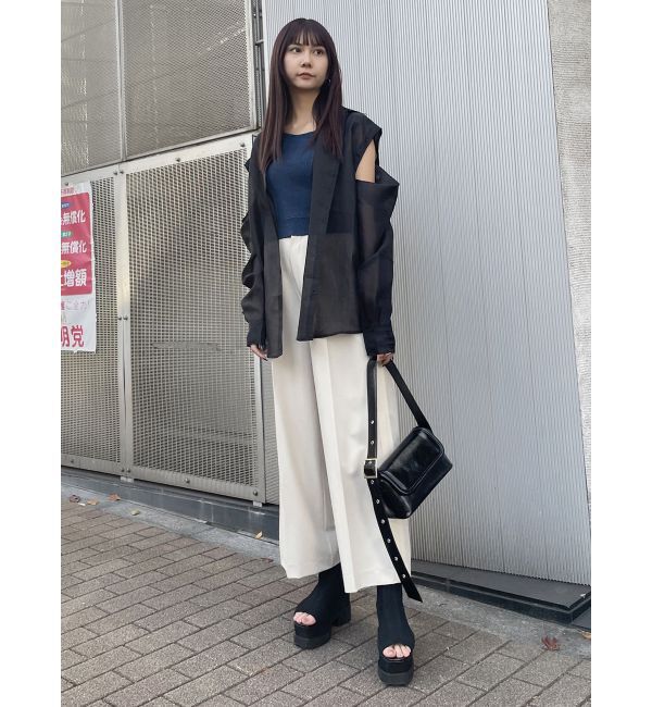 MURUA「2WAYシアーシャツ」|シャツ・ブラウス|