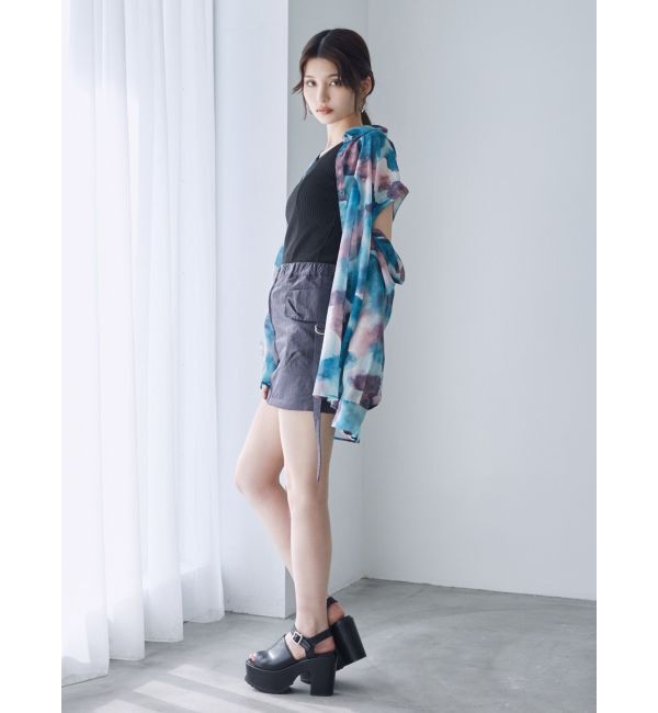 MURUA「2WAYシアーシャツ」|シャツ・ブラウス|