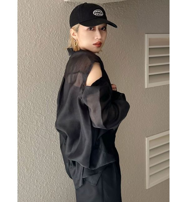 MURUA「2WAYシアーシャツ」|シャツ・ブラウス|